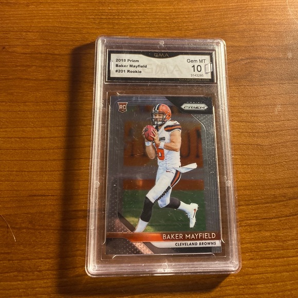 GEM MINT 10 BAKER MAYFIELD CARD - Picture 1 of 2